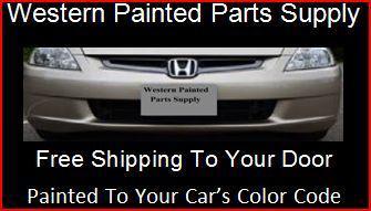 2003 2004 2005 honda accord coupe front bumper cover painted to match