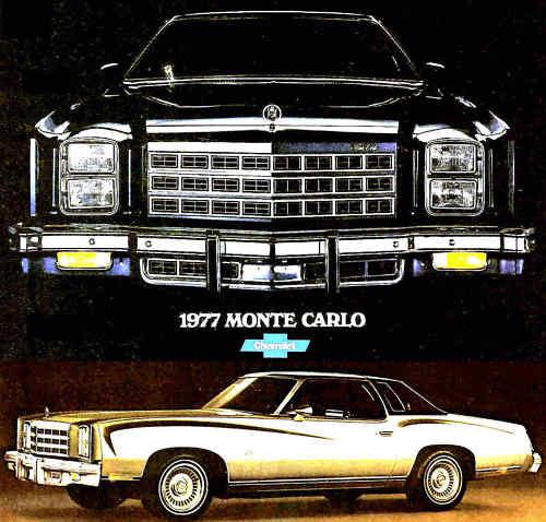 1977 chevy monte carlo factory brochure-landau 350 v8