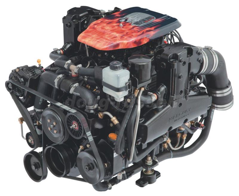 Mercruiser 383 mag stroker 350hp inboard boat engine motor cpo 865108r90