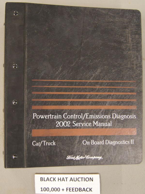 2002 ford car/truck obdii powertrain control/emissions diagnosis service manual