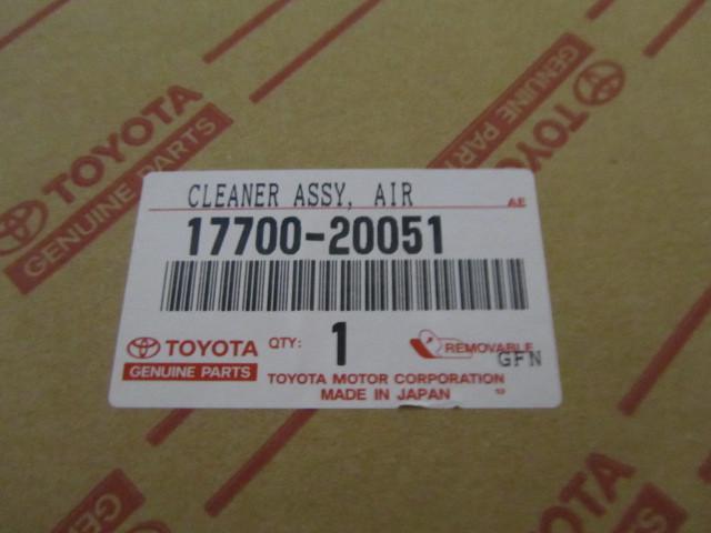 Toyota lexus new oem air cleaner assy 17700-20051