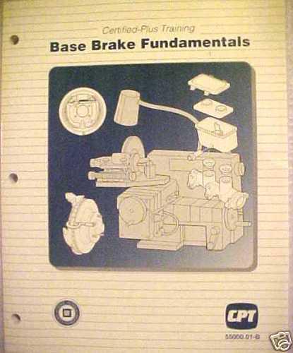 Fundamentals of base brakes - gm training