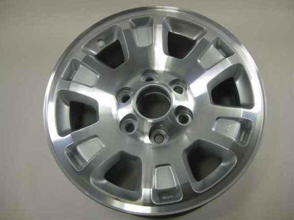 05 06 07 08 sierra 1500 single aluminum wheel rim 17"