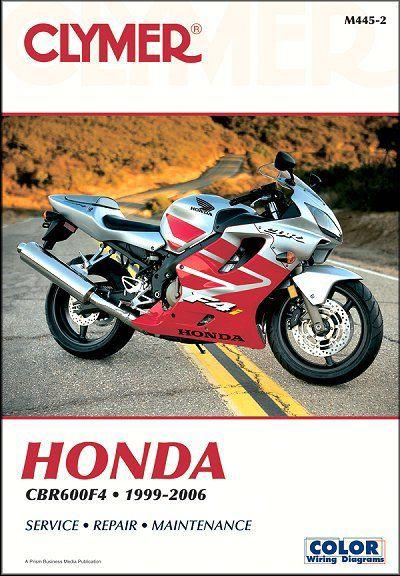 Honda cbr600f4, cbr600f4i, cbr600f, cbr600f sport repair manual 1999-2006