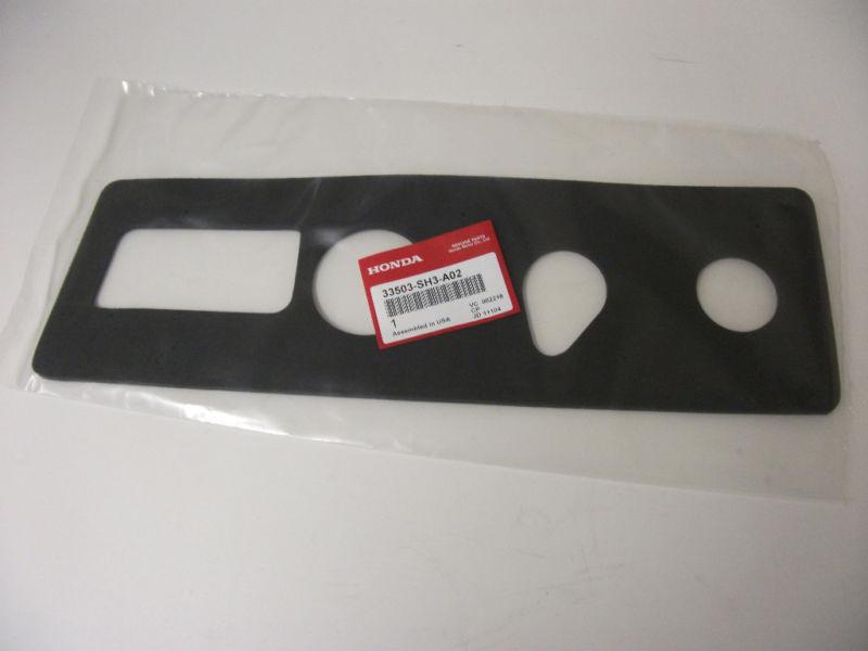 90 91 honda civic hatchback taillight gasket oem 33503-sh3-a02 new