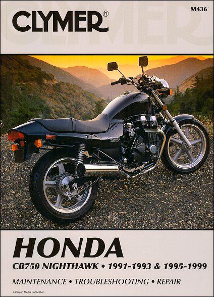 Honda cb750 nighthawk repair manual 1991-1999