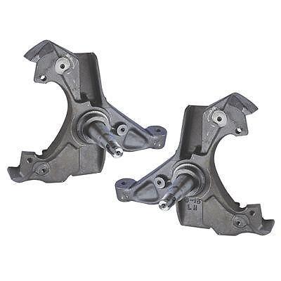 Summit racing g707 spindles ductile iron 2" drop chevy gmc c1500 pickup pair