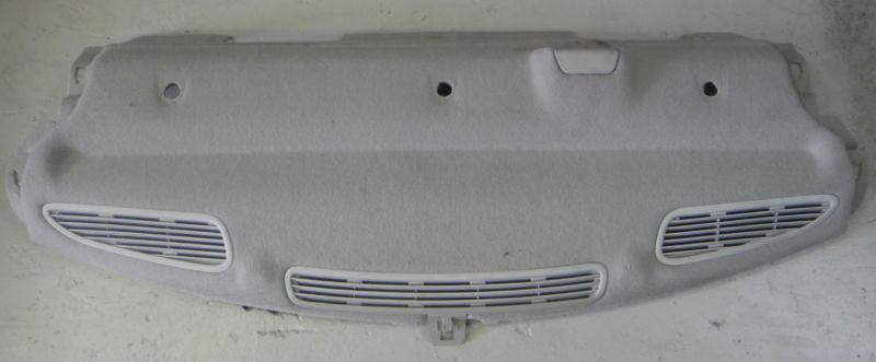2002-2007 jaguar x-type rear deck shelf cover trim panel oem 