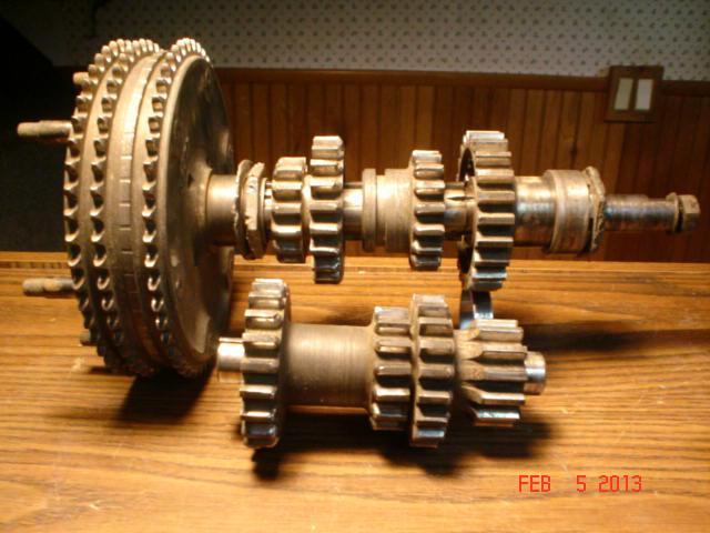 Indian motorcycle chief 4-speed transmission gears
