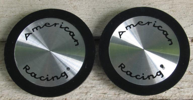Nos 1970's 1980's  vintage american racing center hub caps  898032 2"  t1a