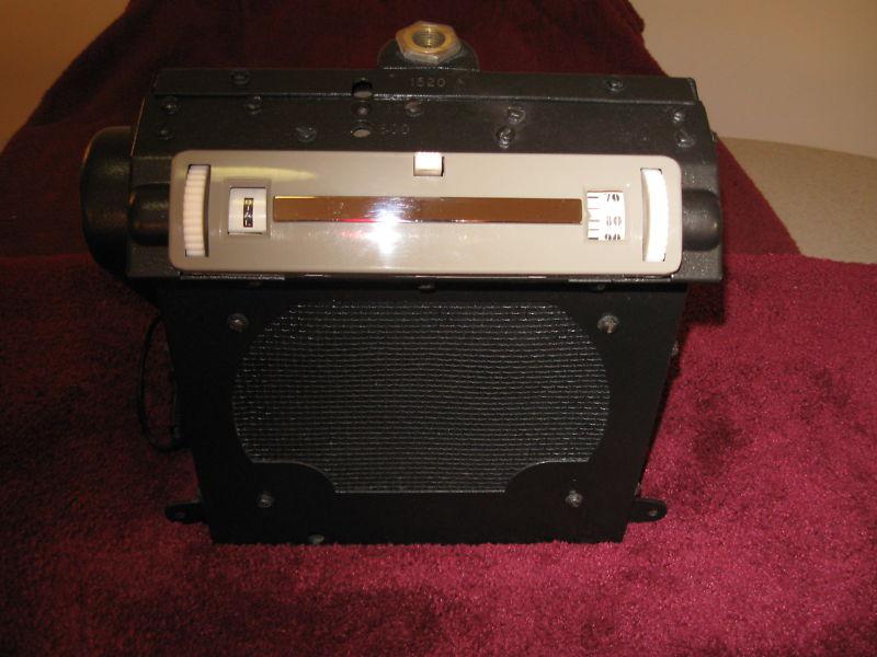 1940 ford mercury radio zenith converted to 12 volt plays fine works well