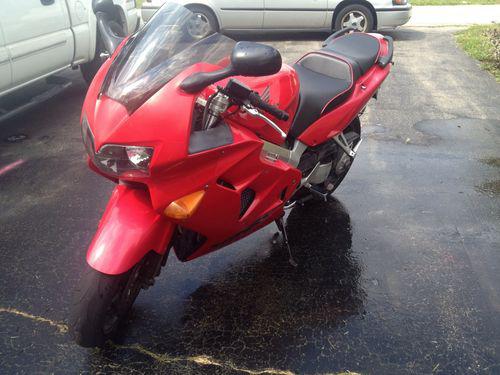 1998 honda vfr 800 f1 motorcycle