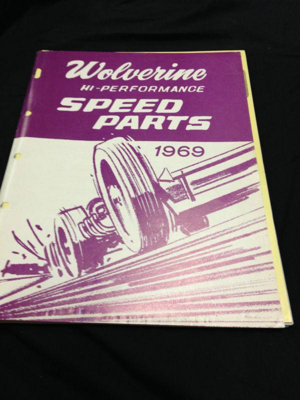Wolverine hi-performance speed parts 1969 catalog