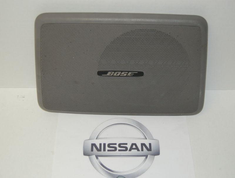 Nissan - oem! 2000 01 02 03 maxima rear bose subwoofer cover - gray!
