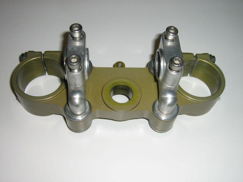2004 yz450f rg3 top triple clamp - yz 190 56 25 g2 - with 1 1/8 bar clamps