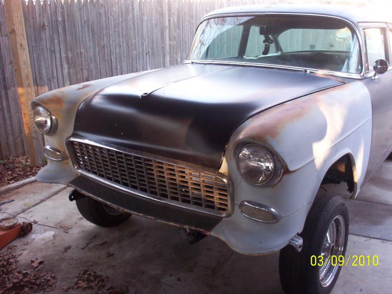 1955 chevy,1956chevy,1957 chevy gasser raised extended spindles