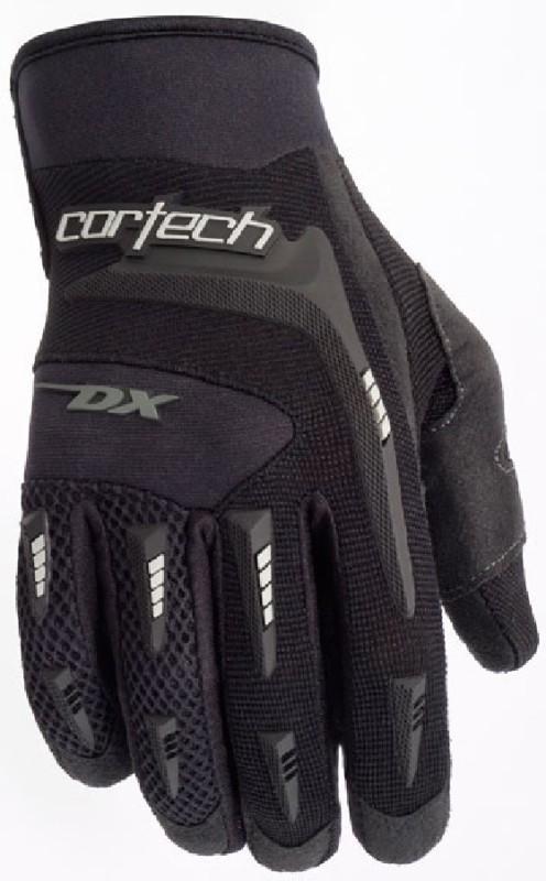 Cortech dx 2 black medium textile womens motorcycle dirt bike gloves med md m