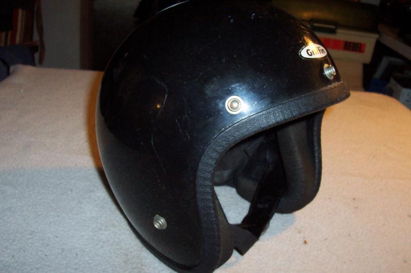 Motor cycle helmet. griffin