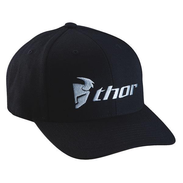Thor thrill snap closure hat black 2012 casual motorcycle cap baseball
