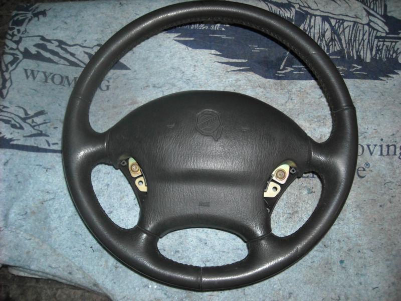 99 00 01 chrysler lhs steering wheel assembly