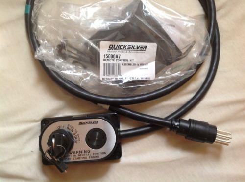 Mercury quicksilver remote control kit key switch 15000a7