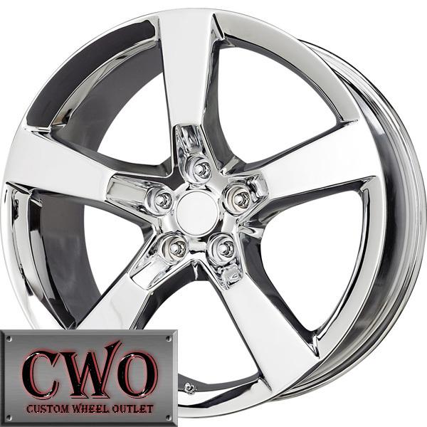 20 chrome replica camaro ss wheels rims 5x120 5 lug cts bmw 1 3 series acura gto