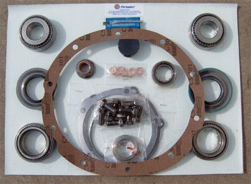 8" inch ford bearing installation rebuild kit - timken