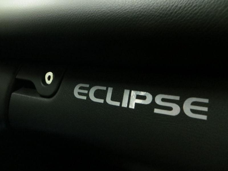 2pcs dashboard badge decal sticker mitsubishi *eclipse*