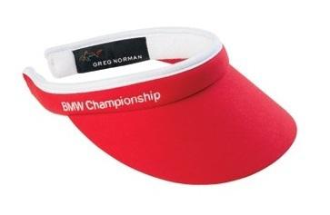 Bmw genuine logo oem factory original visor / red championship golf hat cap