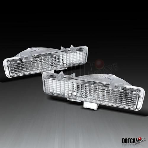 82-93 chevy s10 blazer/gmc jimmy bumper parking lights chrome