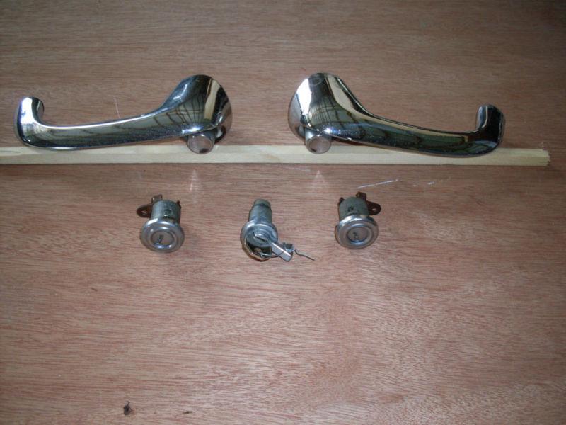 1956 buick century door handles/door locks/ignition switch key lock