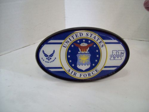 United states air force wings blue hitch cover cap plug tow usaf
