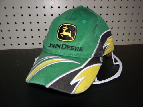 Cap john deere preowned small child size embroidered logo cap