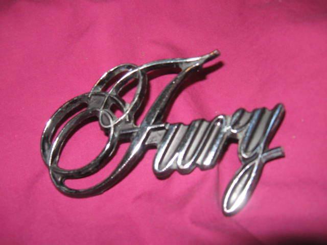 Fury script emblem