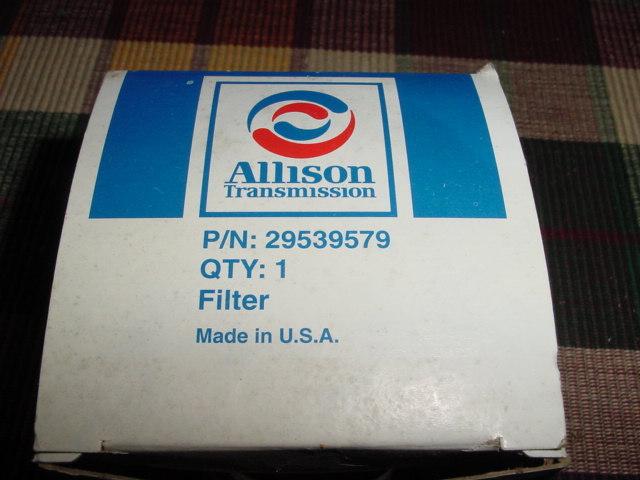 New allison transmission filter # 29539579 gm 2000-2009 