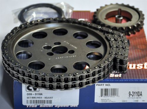 Cloyes gears 9-3110a hex a just true roller timing set big block chevy v8 65-98