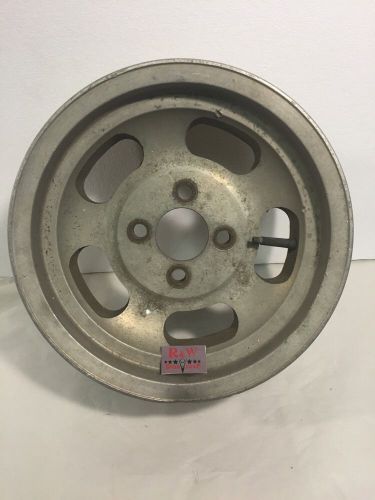 Vintage ansen auto aluminum slot wheel hot rod custom 4x4&#034; lug 13&#034;