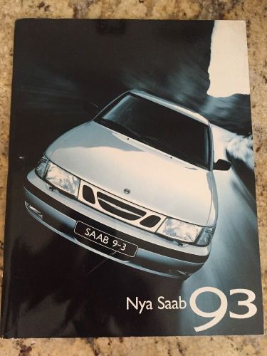 Saab 9-3 dealer brochure swedish language