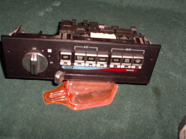 1989 ford thunderbird/mercury cougar ac/heater control