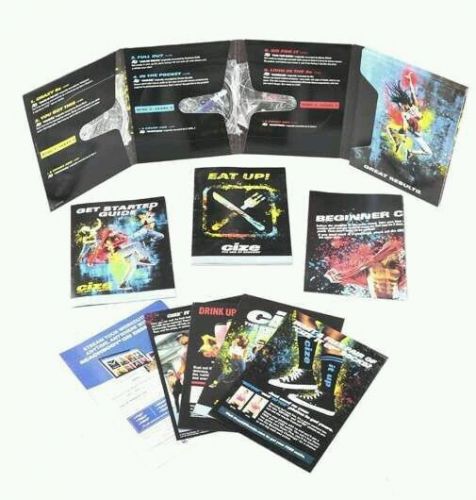Clze dance workout + weight loss+ hold your own(6 dvds) +guides hot sale new