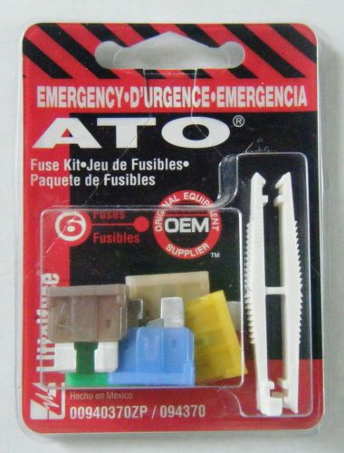 Brand new littelfuse emergency ato fuse kit - 6 ato fuses with puller 094370 #8