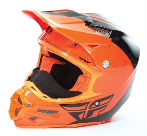Fly racing f2 carbon pure helmet mouthpiece orange/black - 73-4657