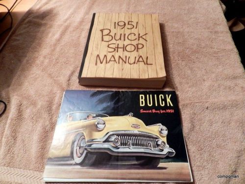 1951 buick original shop/service manual very good shape