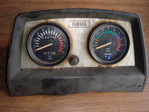 Yamaha speedometer and tachometer 4439.2 miles