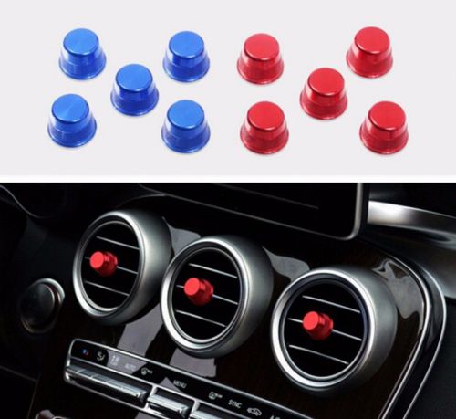 Air vent outlet switch knob head trim cover for mercedes benz c class w205 &amp; glc