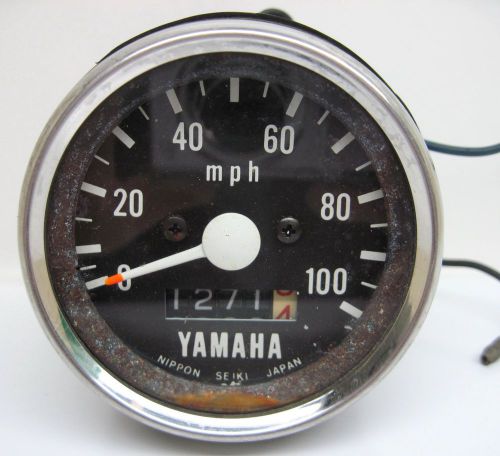 Rare vintage yamaha snowmobile speedometer  mph
