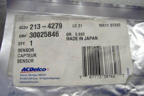 Acdelco oem oxygen sensor 213-4279 gm 30025846 2001 - 2004 chevrolet tracker