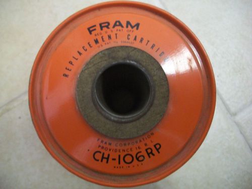 Vintage oil filter fram ch-106rp