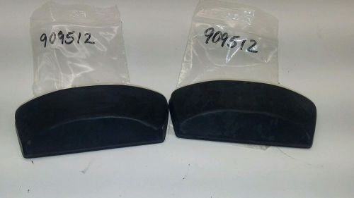 Omc stern drive trunnion cap rubber bumpers 909512 pair 0909512 nos