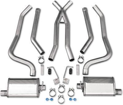 Dynatech musclemaxx exhaust system stainless steel header-back chevy camaro kit